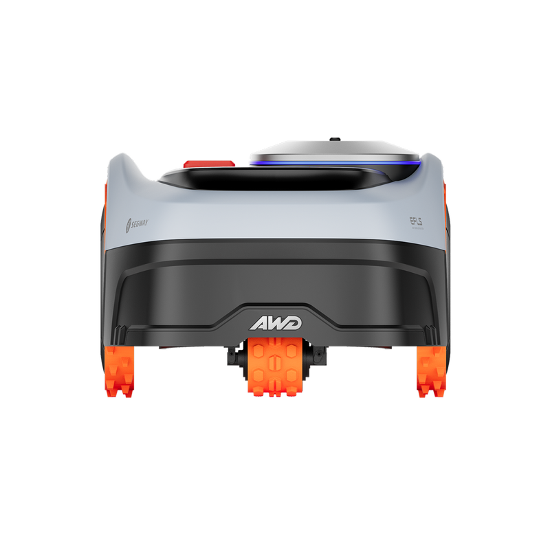 Segway Navimow i2 AWD series robotic lawn mower; the i205 AWD and i208 AWD share this body and differ in rated working area